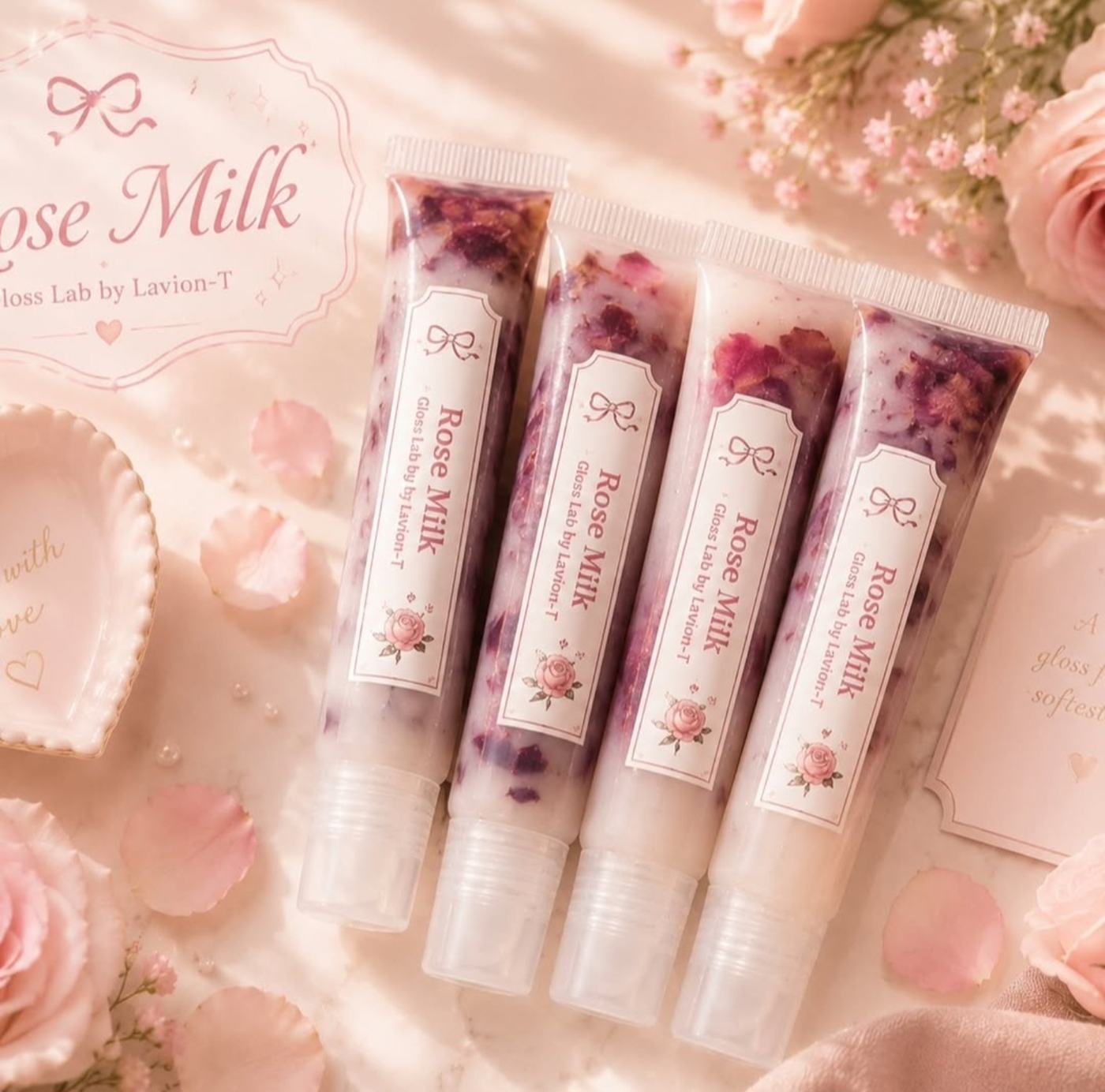 Rose Milk Gloss Lab lip gloss