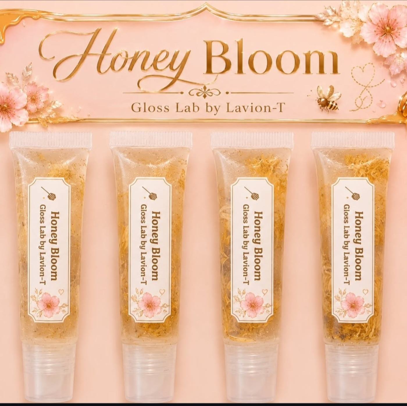 Honey Bloom Gloss Lab lip gloss